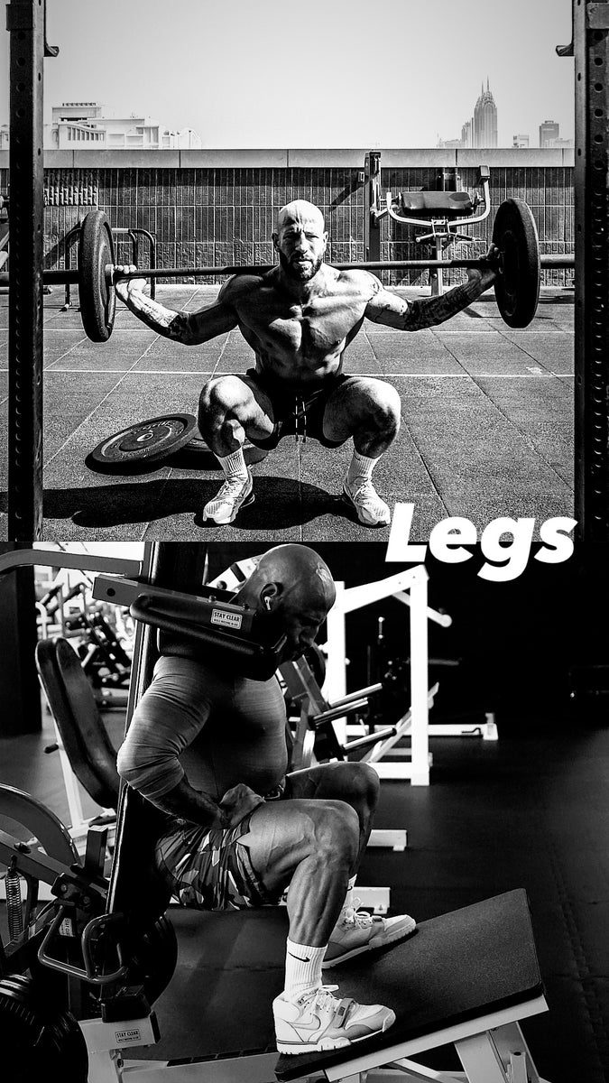 Workout plan for online legs